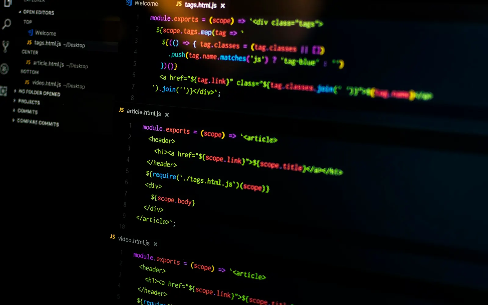 屏幕上的 Python 源代码，示意图