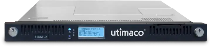Utimaco Enterprise Secure Key Manager en appliance rack