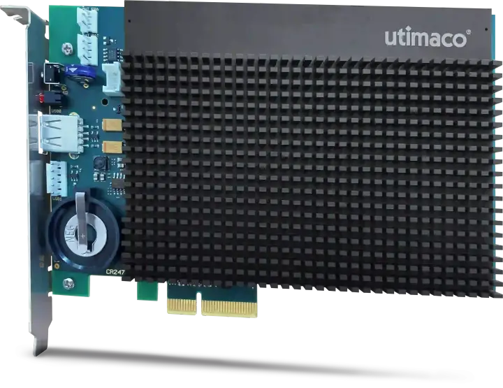 HSM Utimaco u.trust General Purpose de la série Se au format carte PCIe